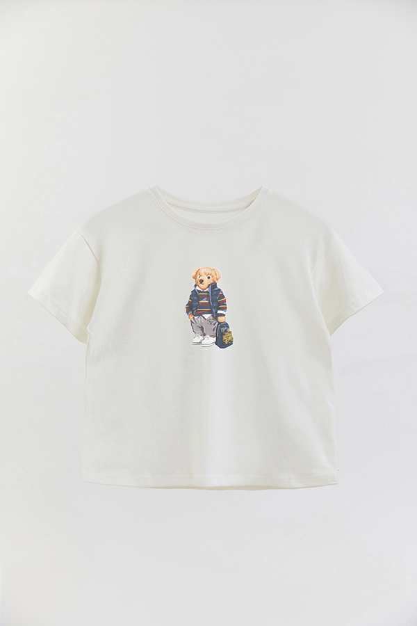 REMERA GB OVERSIZE BEAR SECONDARY SCHOOL