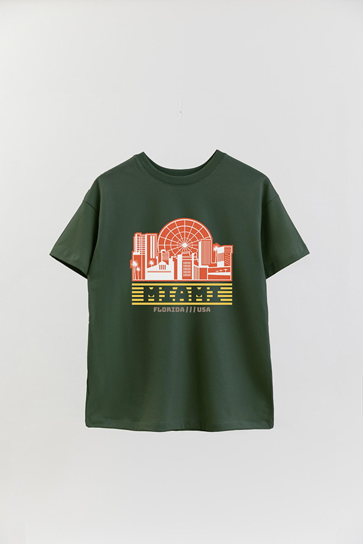 REMERA OVER ESTAMPADA CT MIAMI