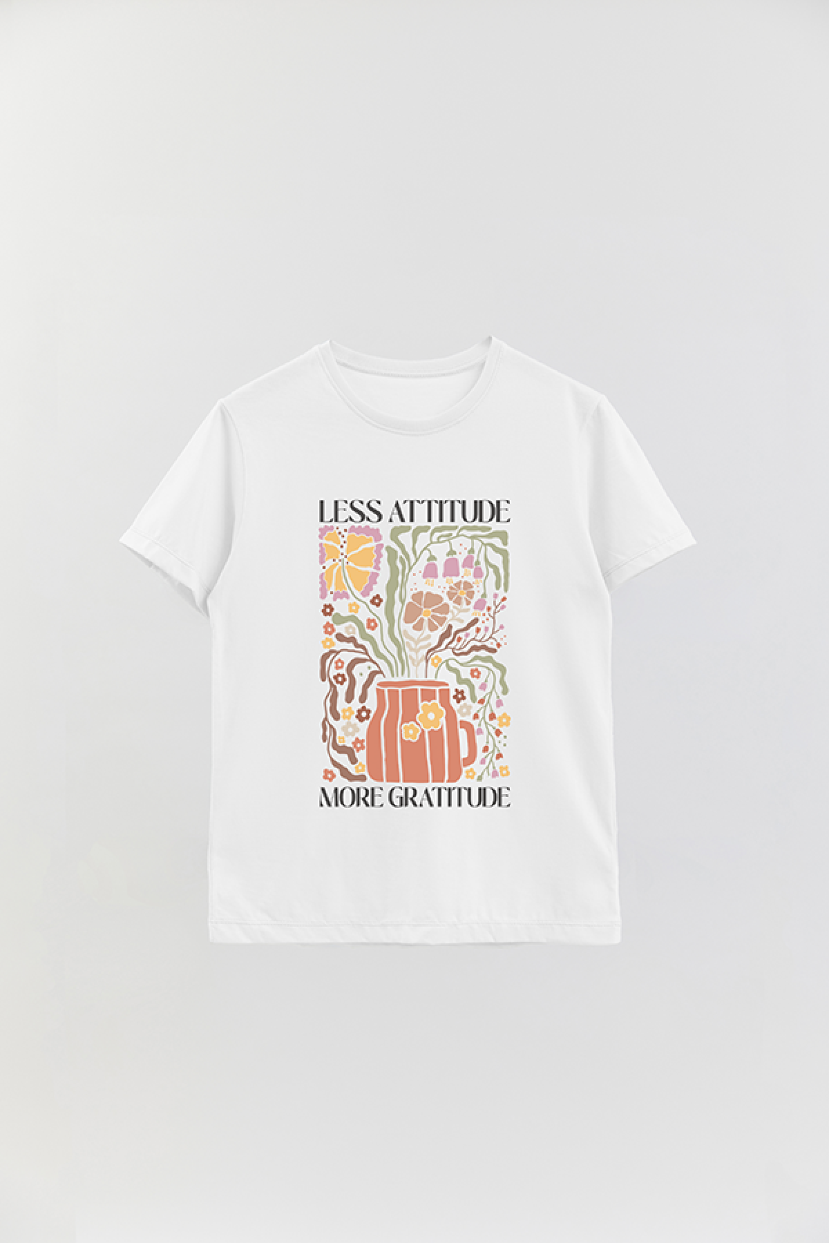 REMERA BASICA ESTAMPADA BO2 LESS ATTITUDE