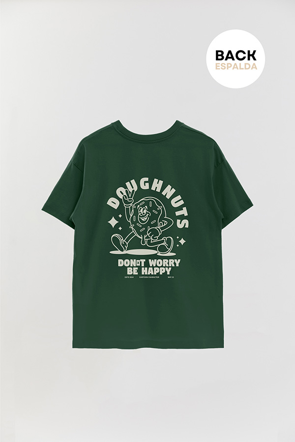 REMERA OVER FB CARTOON DOUGHNUTS
