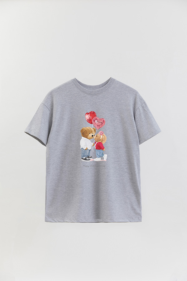 REMERA OVER ESTAMPADA UNISEX TEDDY FOREVER