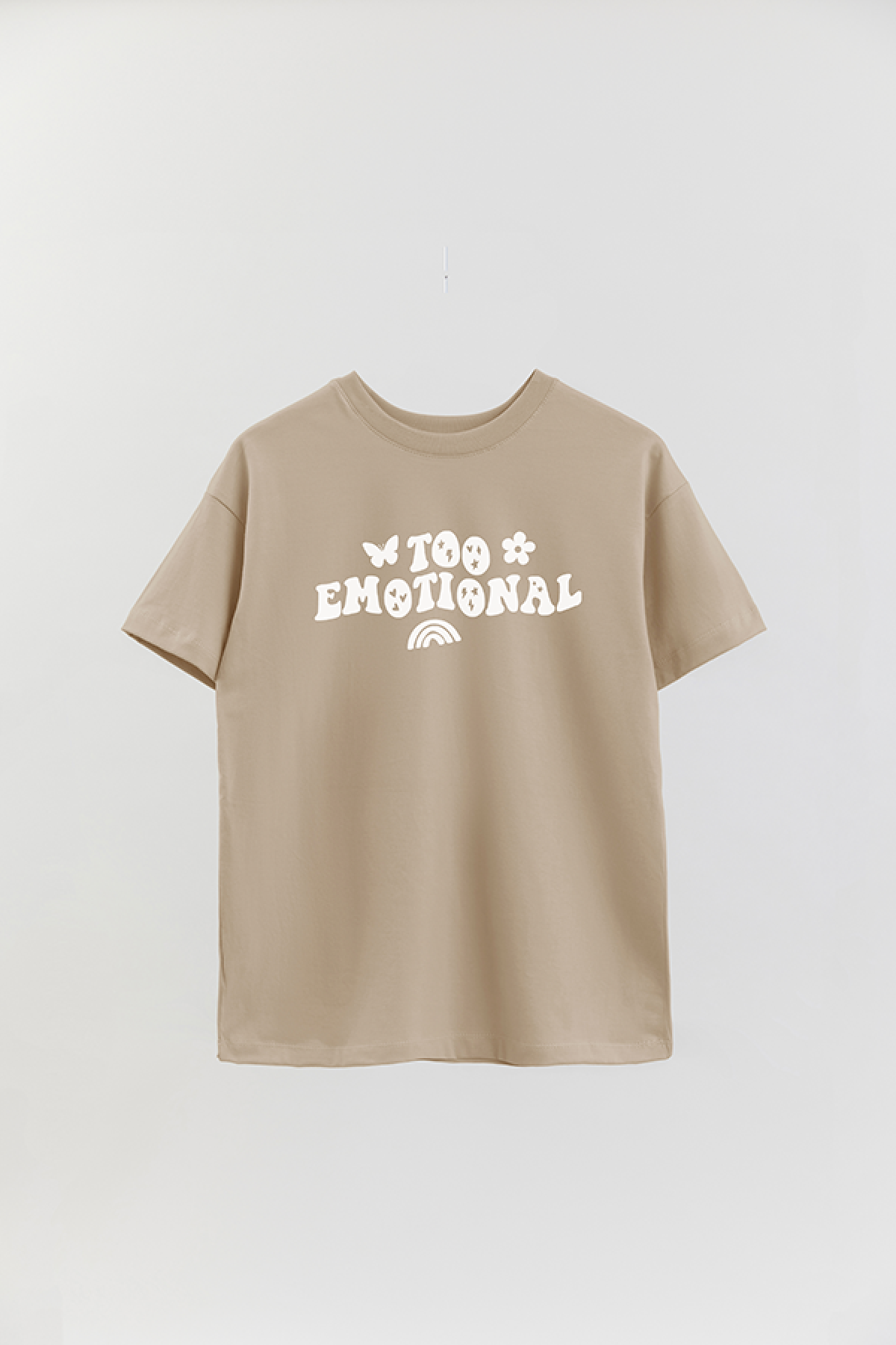 REMERA OVER ESTAMPADA WCV TOO EMOTIONAL