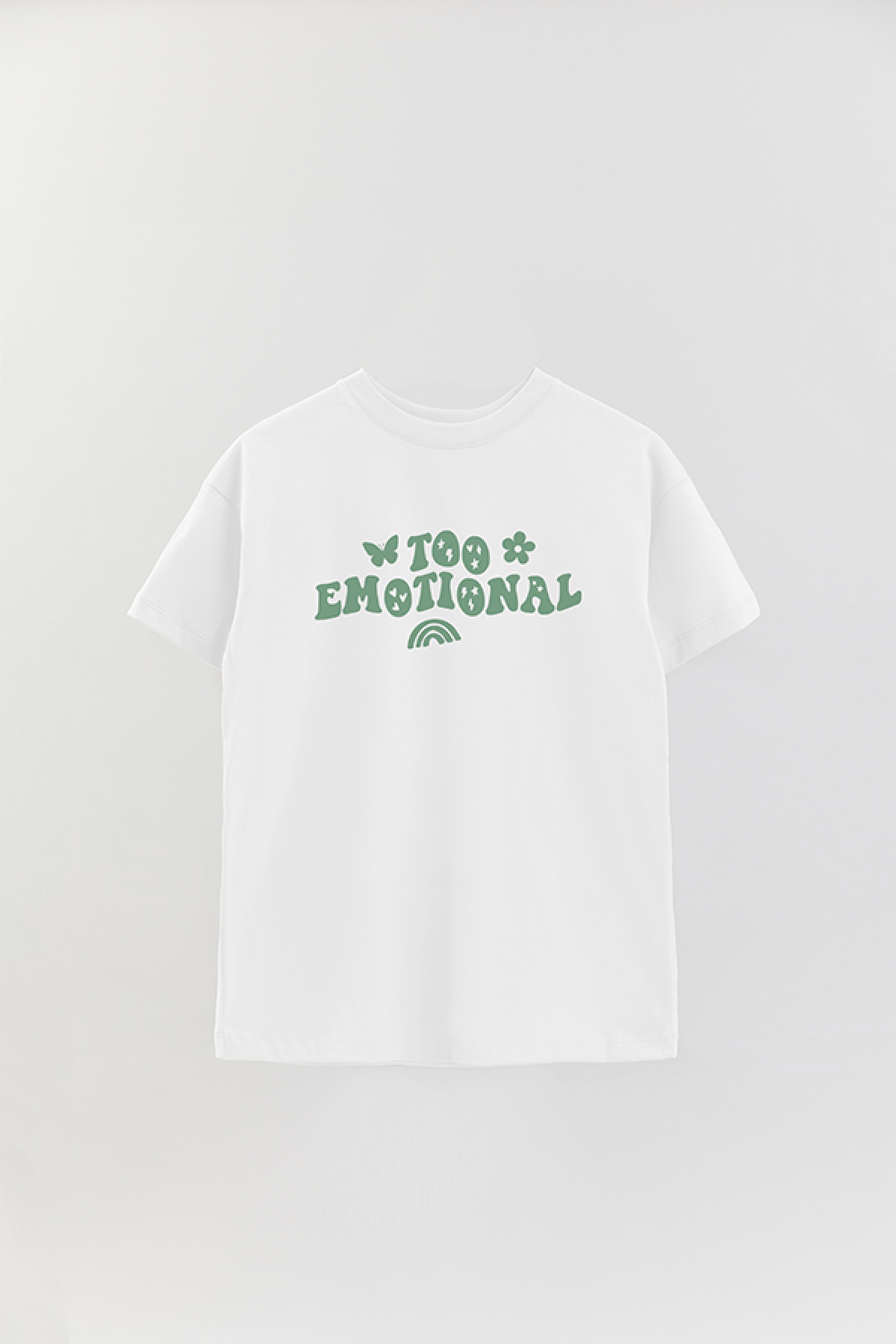 REMERA OVER ESTAMPADA WCV TOO EMOTIONAL