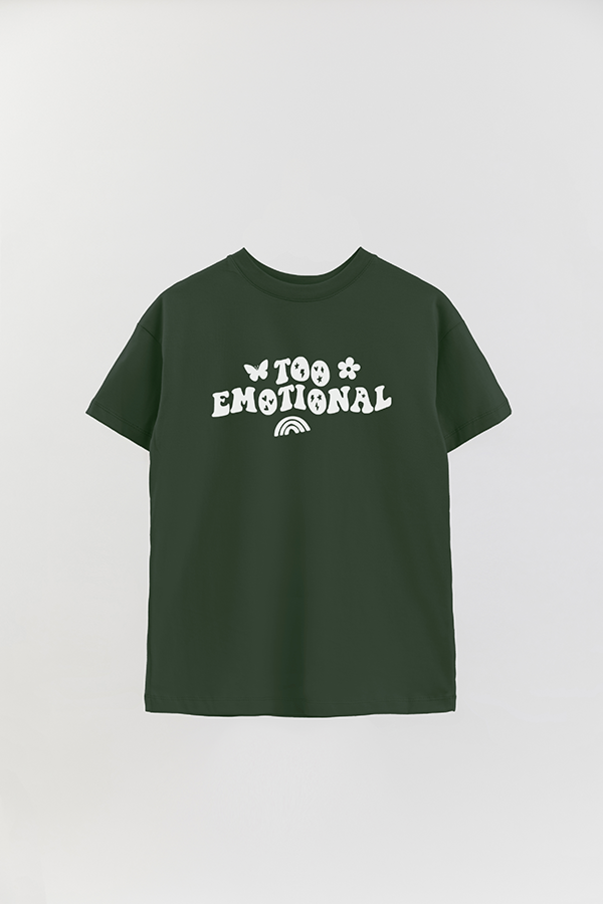 REMERA OVER ESTAMPADA WCV TOO EMOTIONAL