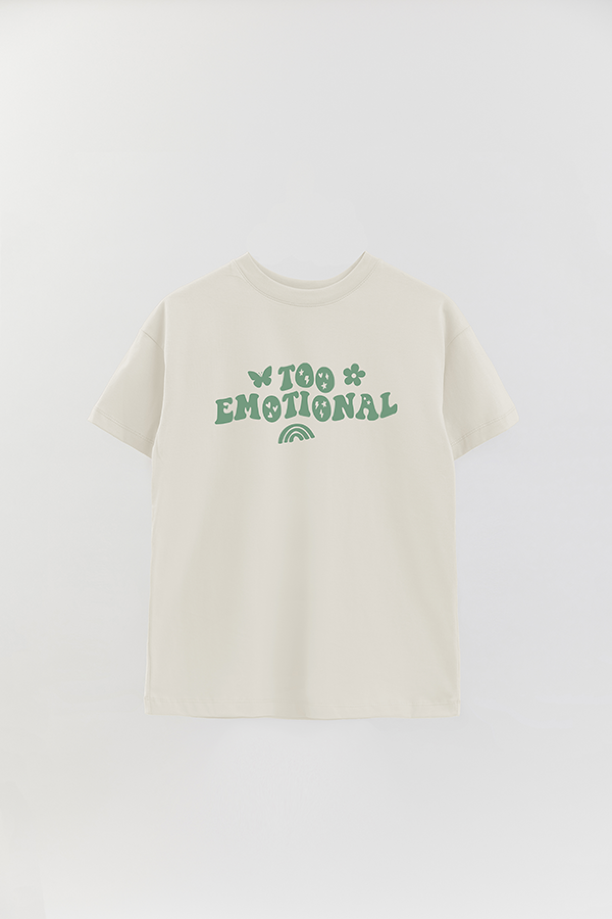 REMERA OVER ESTAMPADA WCV TOO EMOTIONAL