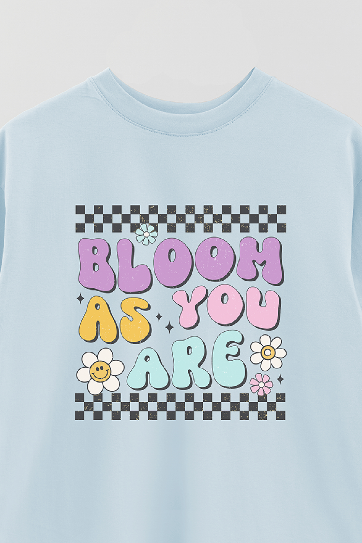 REMERA OVER ESTAMPADA RT BLOOM AS YOU ARE