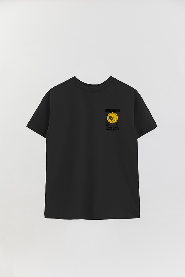 REMERA OVER FB CARTOON SUNSHINE