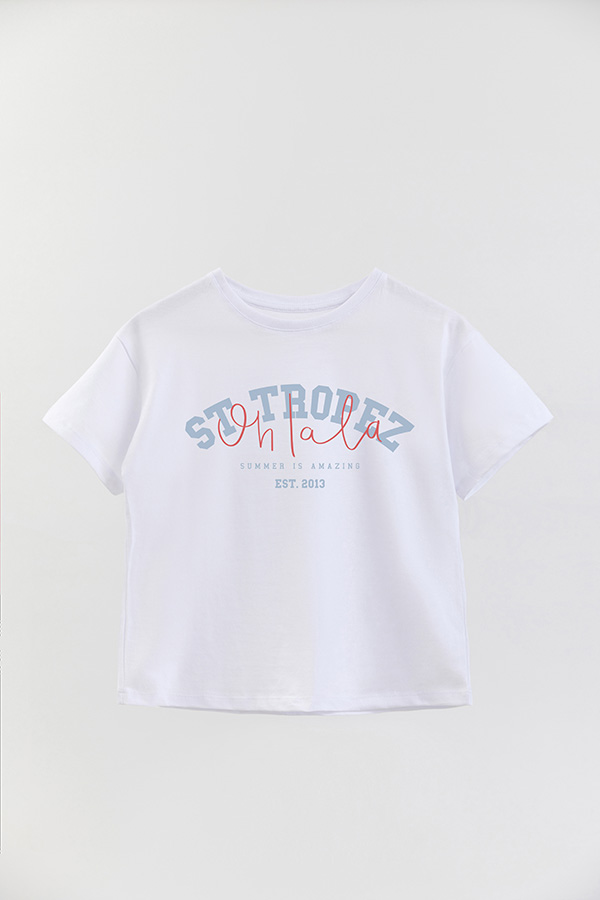 REMERA GIRL OVER ST TROPEZ 1