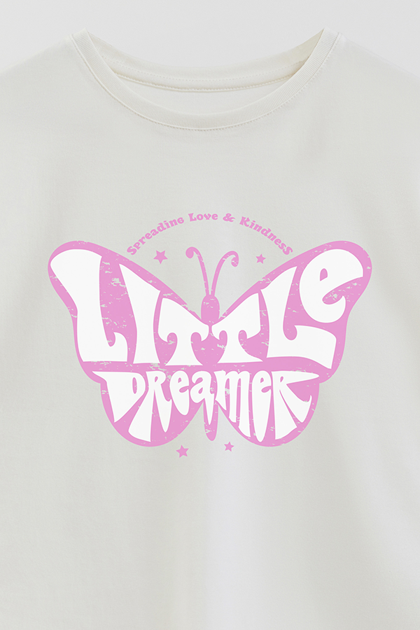 REMERA GIRL OVER RT LITTLE DREAMER