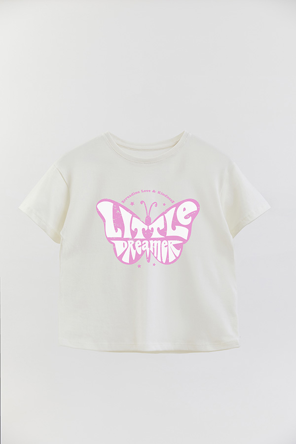 REMERA GIRL OVER RT LITTLE DREAMER