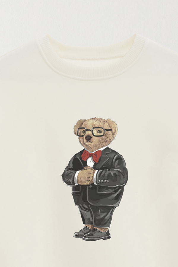 BUZO BEAR RED BOW