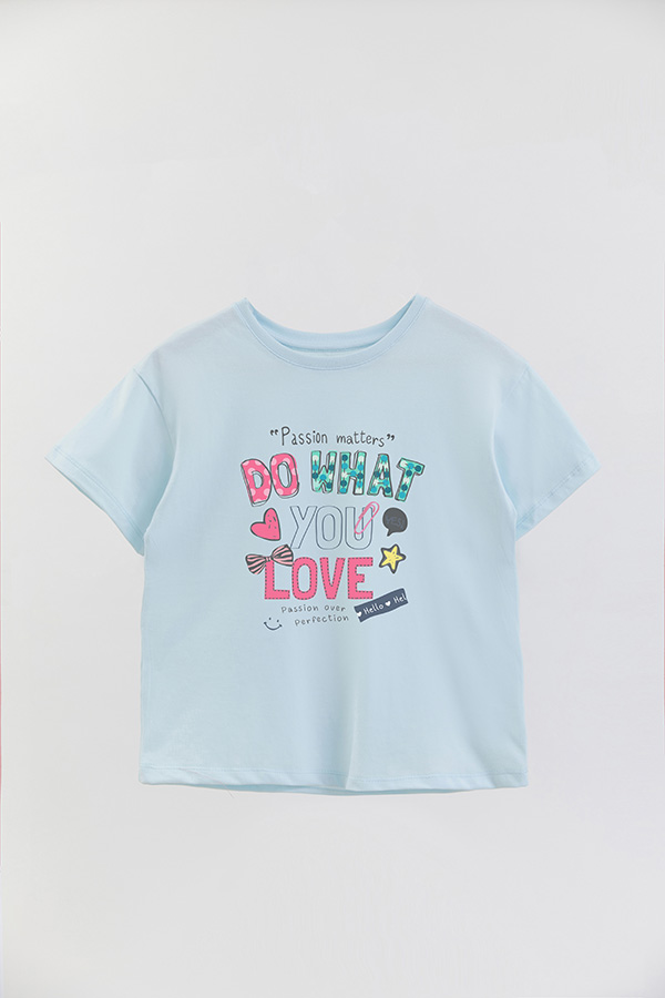 REMERA GIRL OVER DO WHAT YOU LOVE