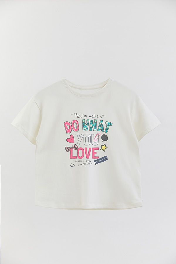 REMERA GIRL OVER DO WHAT YOU LOVE