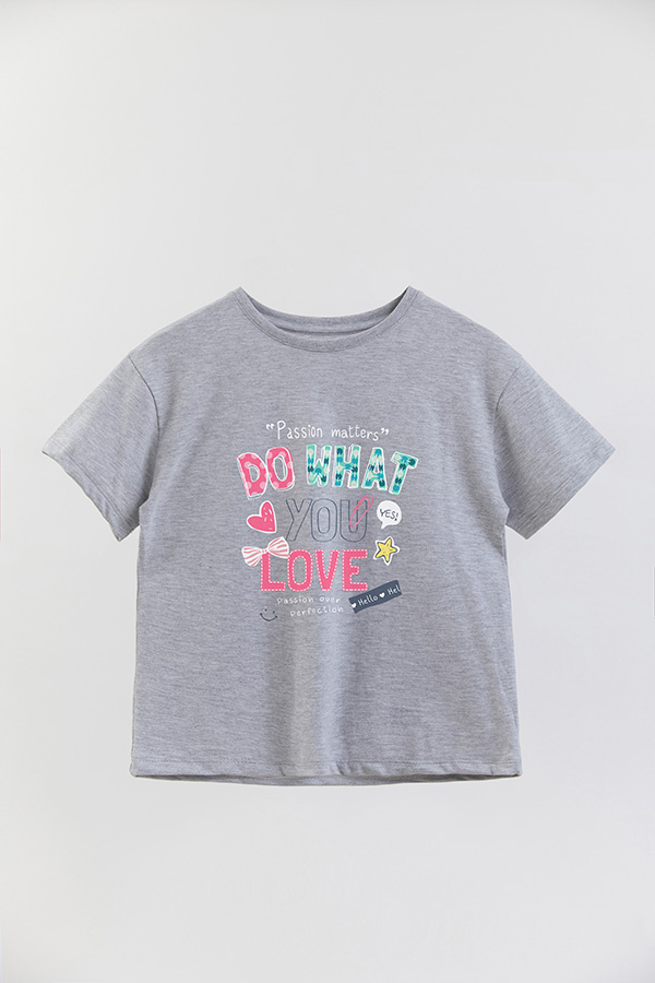 REMERA GIRL OVER DO WHAT YOU LOVE