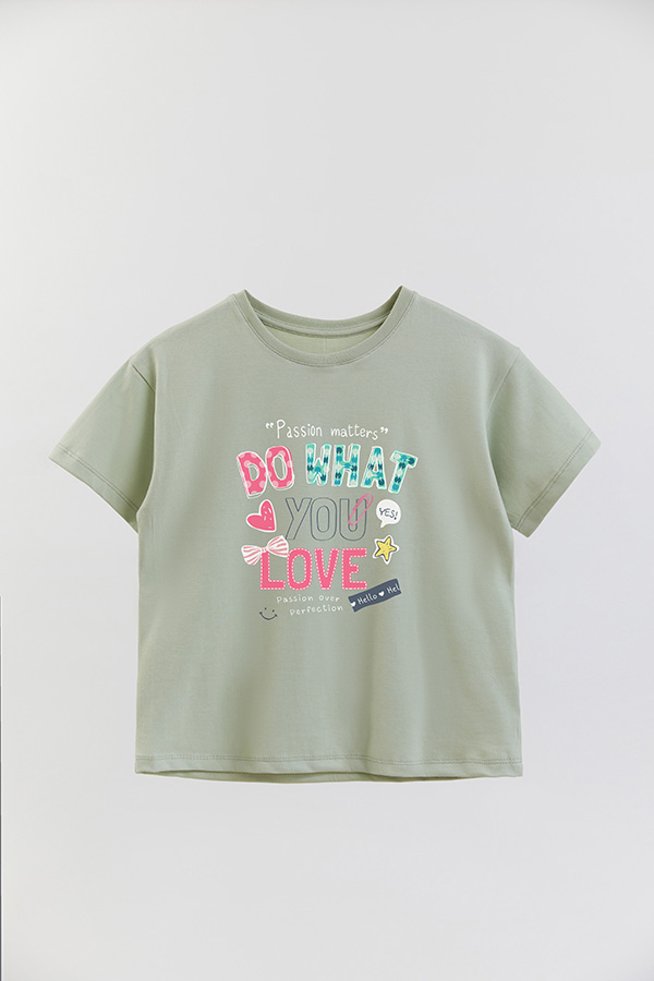 REMERA GIRL OVER DO WHAT YOU LOVE
