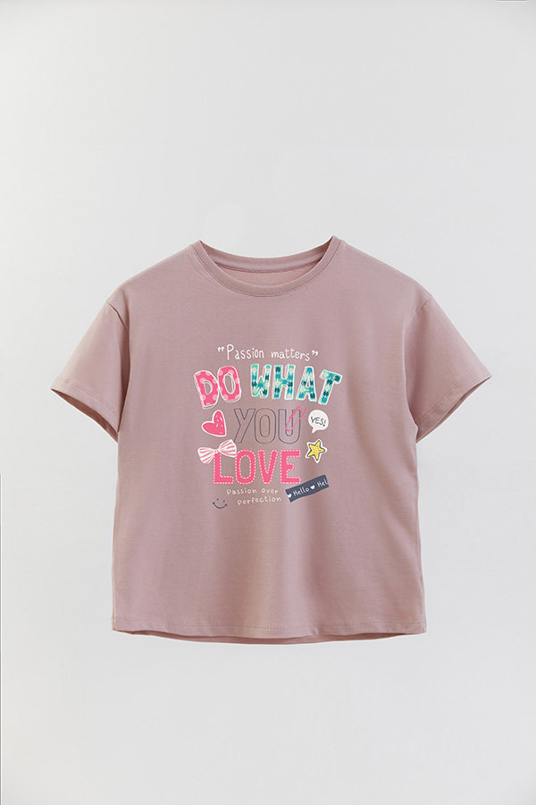REMERA GIRL OVER DO WHAT YOU LOVE