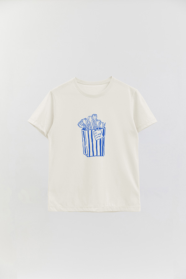 REMERA BASICA ESTAMPADA HD YOU TOTALLY