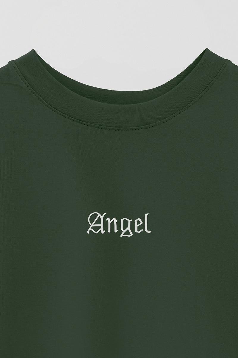 REMERA OVER ESTAMPADA UNISEX ANGEL