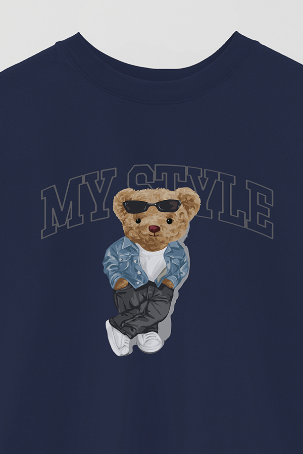 REMERA OVER ESTAMPADA UNISEX TEDDY MY STYLE