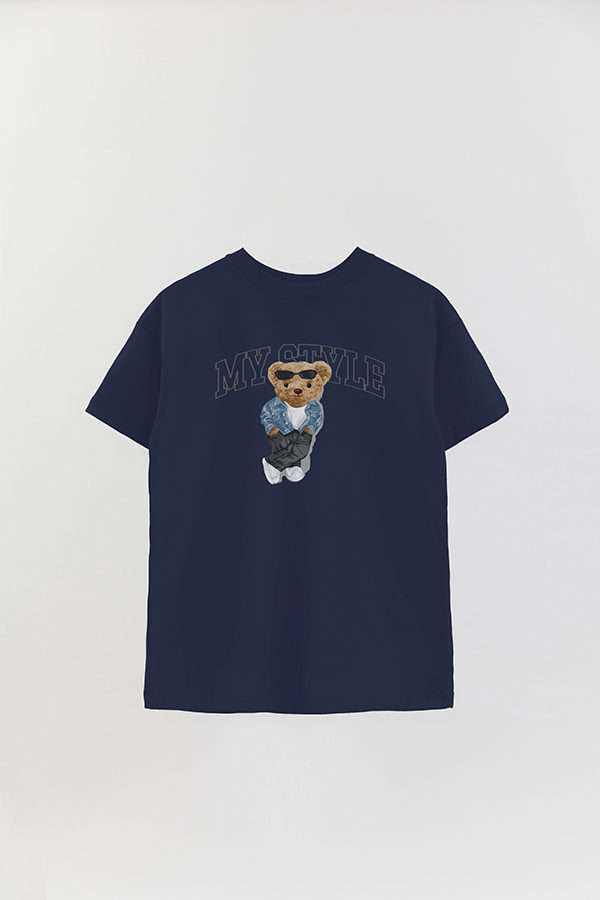 REMERA OVER ESTAMPADA UNISEX TEDDY MY STYLE