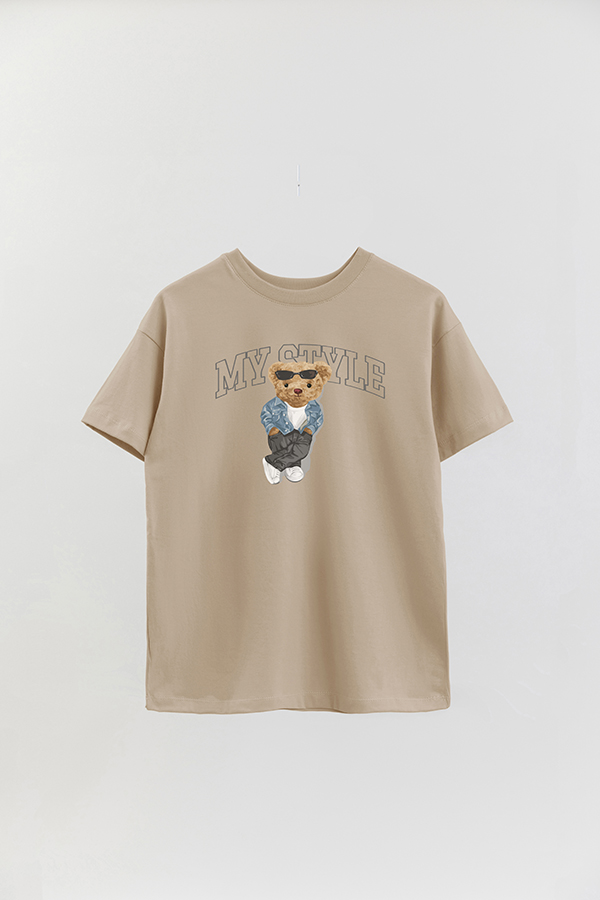 REMERA OVER ESTAMPADA UNISEX TEDDY MY STYLE