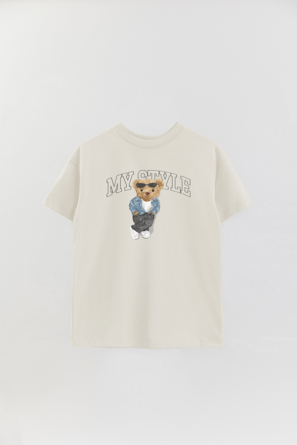 REMERA OVER ESTAMPADA UNISEX TEDDY MY STYLE