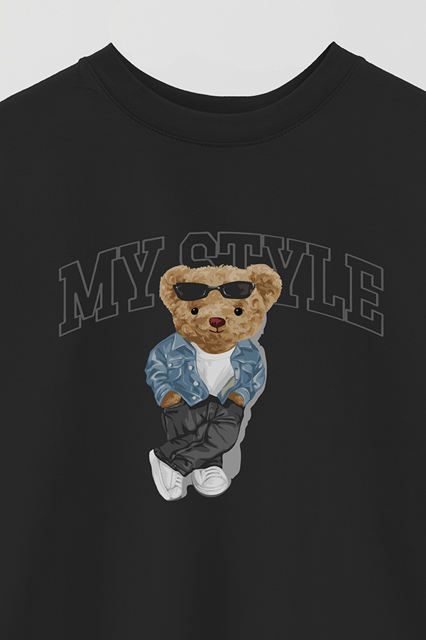REMERA OVER ESTAMPADA UNISEX TEDDY MY STYLE