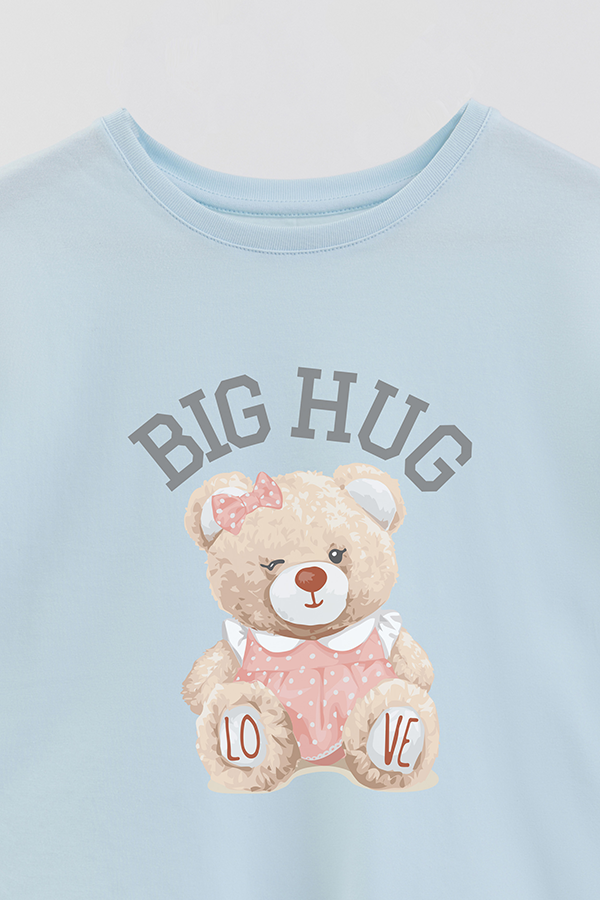 REMERA GB OVERSIZE PINK HUG