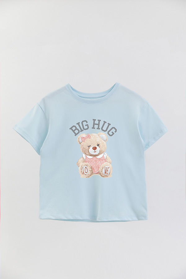 REMERA GB OVERSIZE PINK HUG