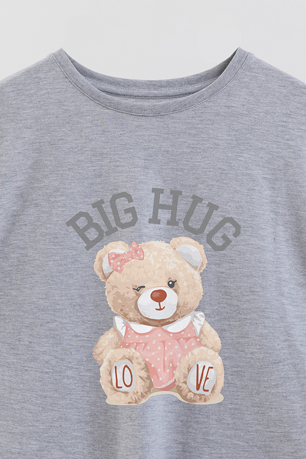 REMERA GB OVERSIZE PINK HUG