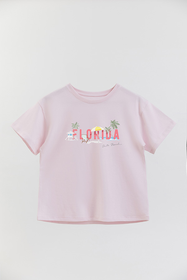 REMERA GIRL OVER FLORIDA
