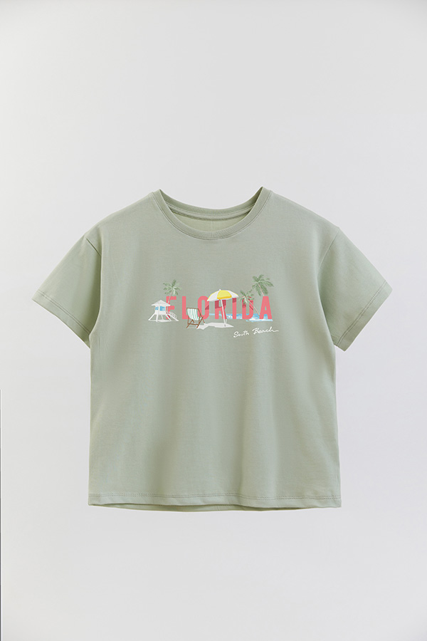 REMERA GIRL OVER FLORIDA