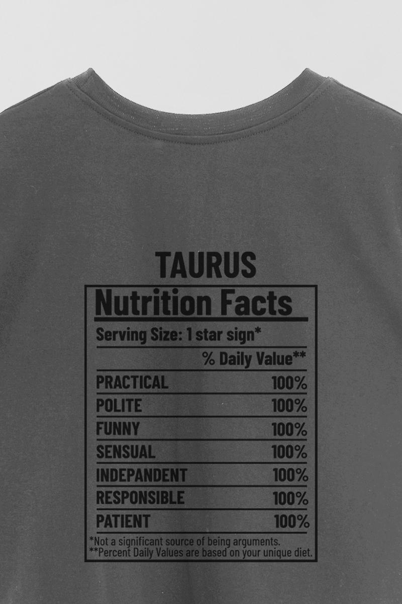 REMERA OVER ESTAMPADA UNISEX TBL TAURUS