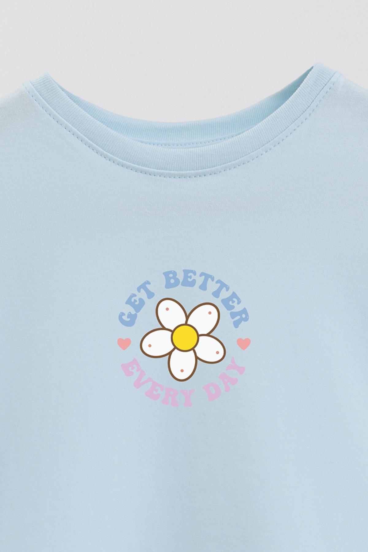 REMERA BASIC GIRL RT GET BETTER EVERYDAY