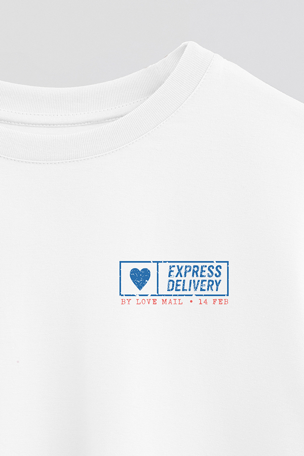 REMERA CROP ESTAMPADA VALENTINE STAMP 11