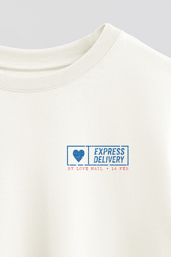 REMERA CROP ESTAMPADA VALENTINE STAMP 11