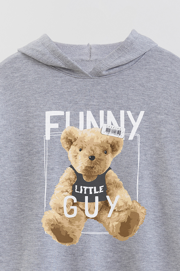 HOODIE RUSTICO KID TEDDY FUNNY GUY