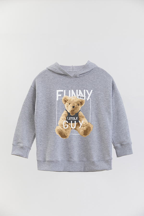 HOODIE RUSTICO KID TEDDY FUNNY GUY