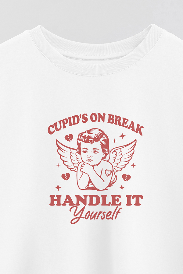REMERA CROP ESTAMPADA FABULOUS VALENTINE BREAK