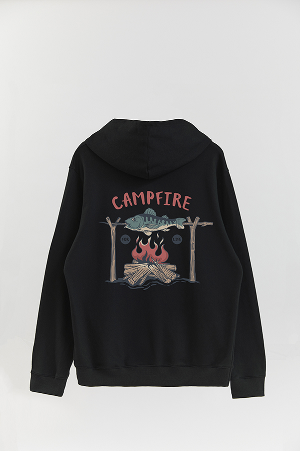 HOODIE ESTAMPADO EXPLORE CAMPFIRE