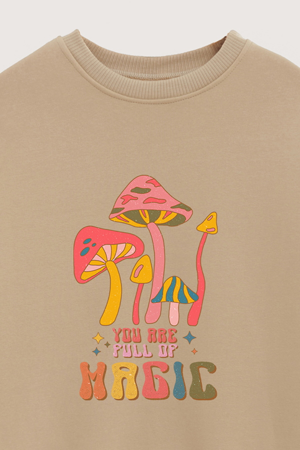 BUZO CREWNECK ESTAMPADO RTR YOU ARE FULL OF MAGIC