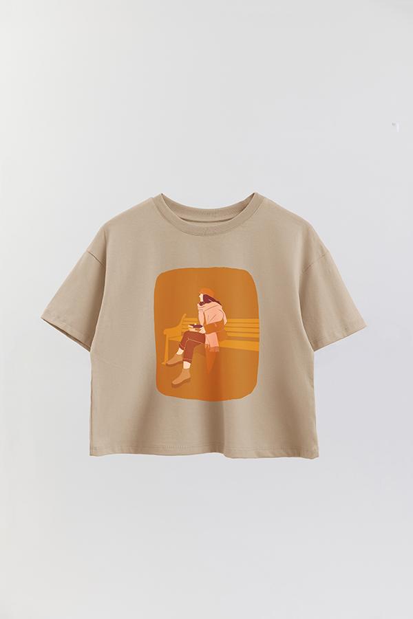 REMERA CROP ESTAMPADA ART 67
