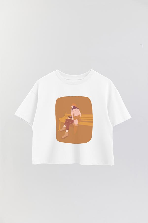 REMERA CROP ESTAMPADA ART 67