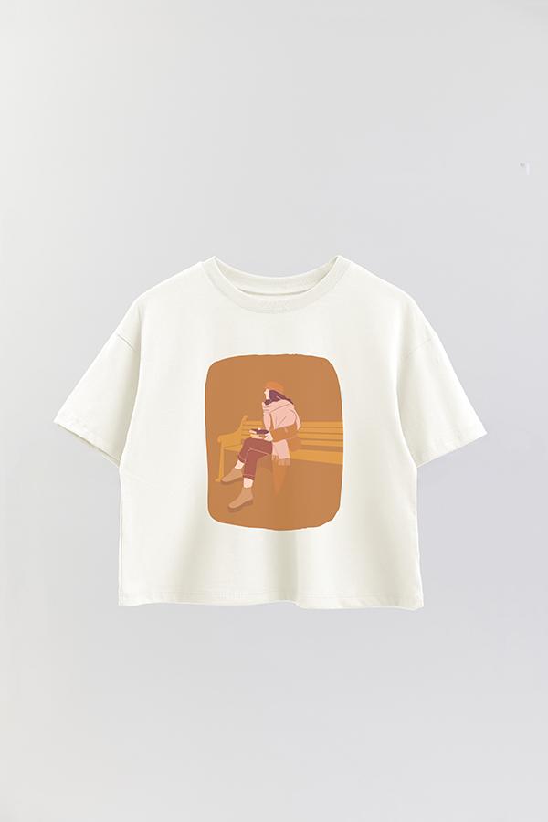 REMERA CROP ESTAMPADA ART 67