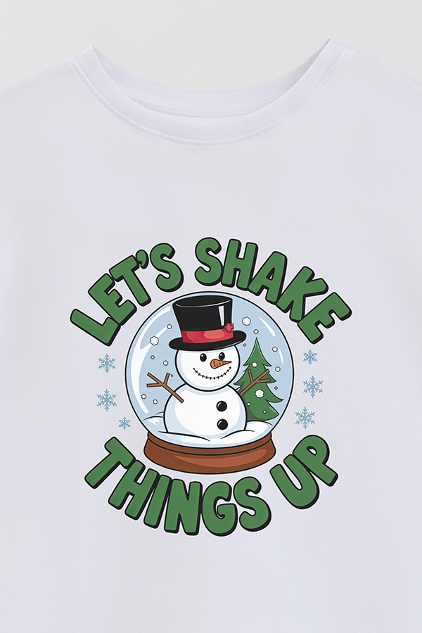 REMERA BASICA ESTAMPADA B XMAS SHAKE