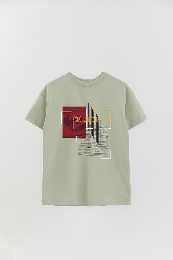 REMERA OVER ESTAMPADA CALIFORNIA SOUTH BEACH