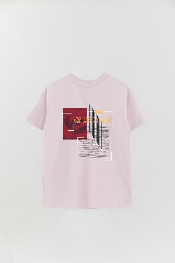 REMERA OVER ESTAMPADA CALIFORNIA SOUTH BEACH