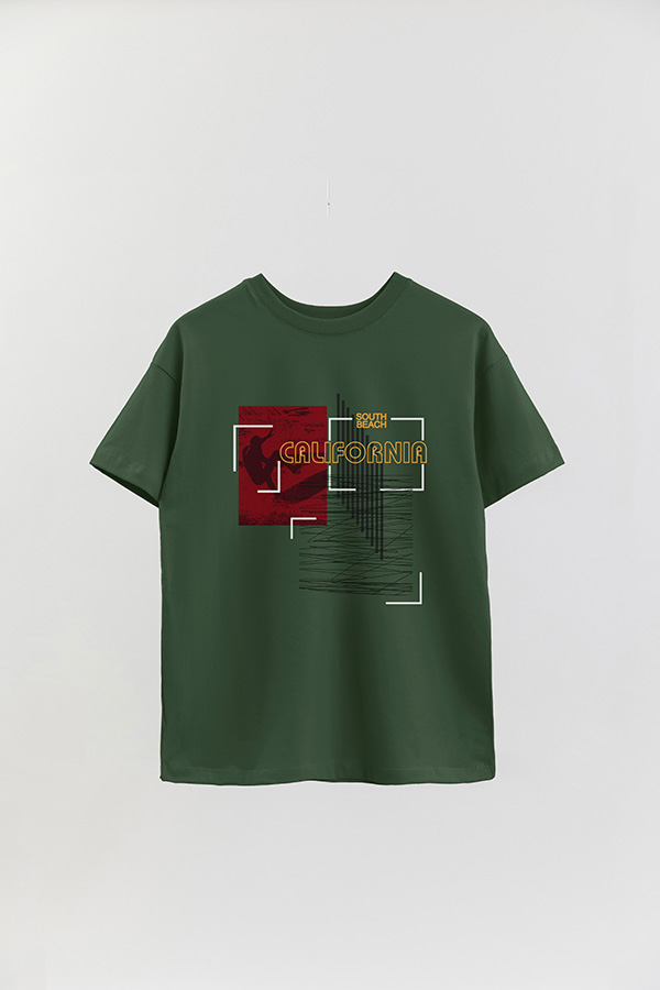 REMERA OVER ESTAMPADA CALIFORNIA SOUTH BEACH