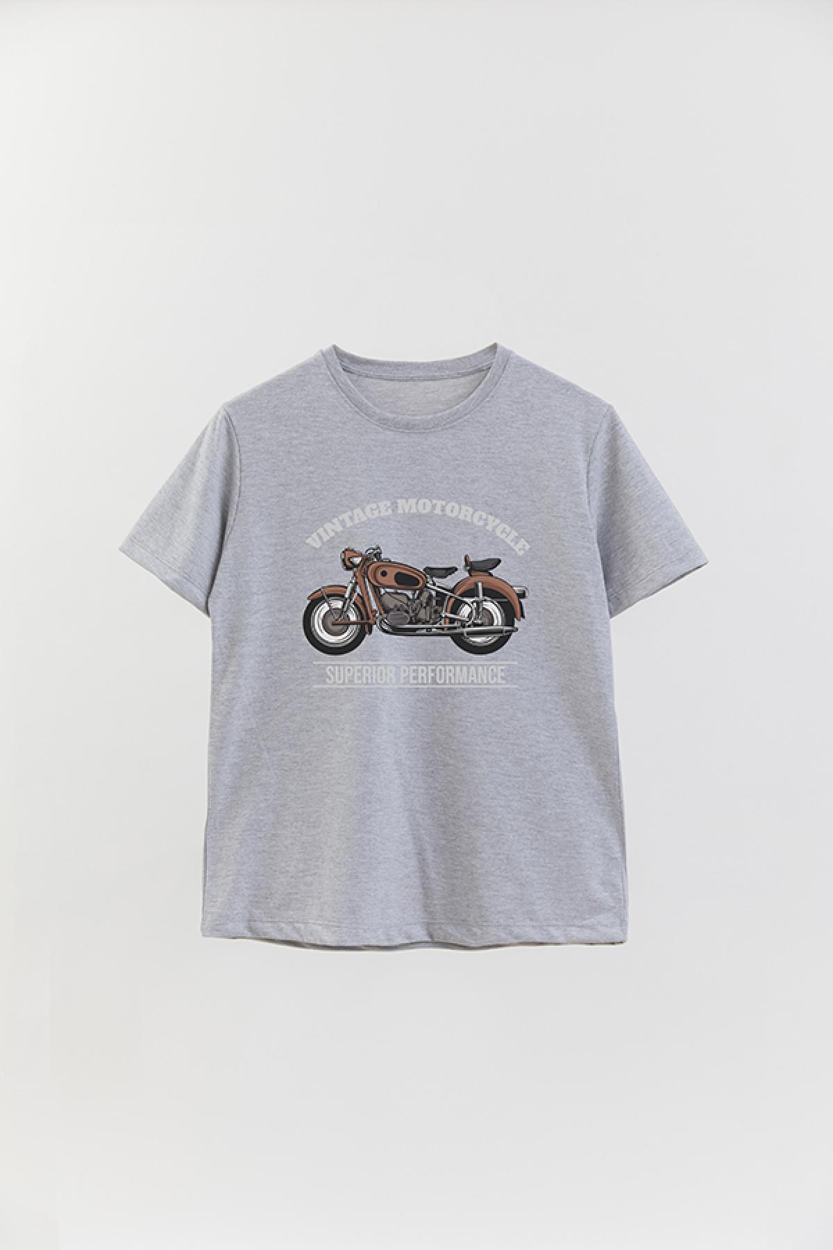REMERA BASICA ESTAMPADA CR VINTAGE MOTORCYCLE