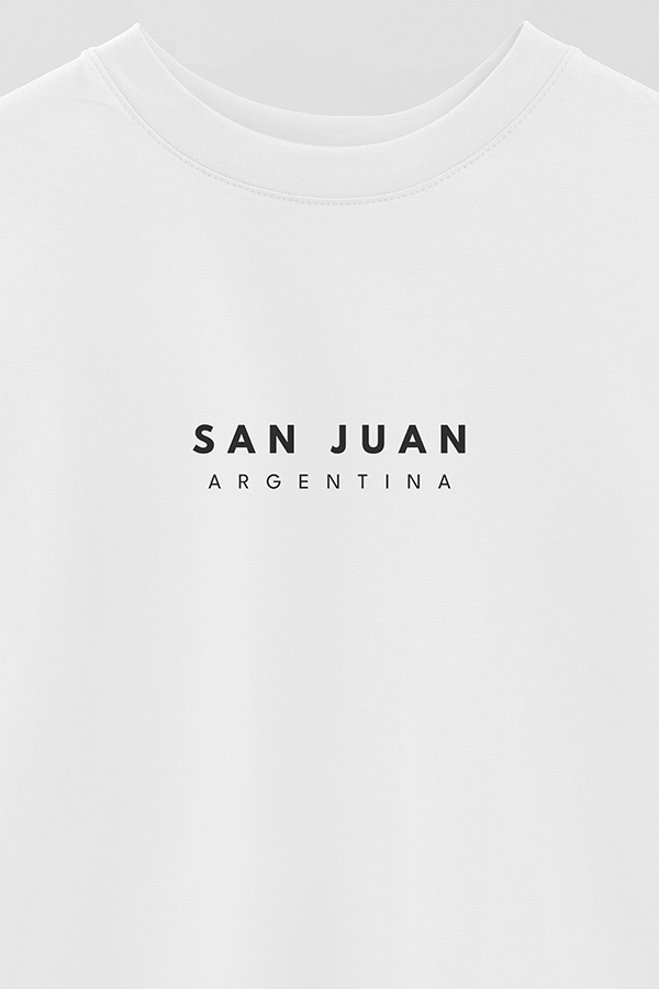 REMERA OVER ESTAMPADA ARGENTINA CORRIENTES